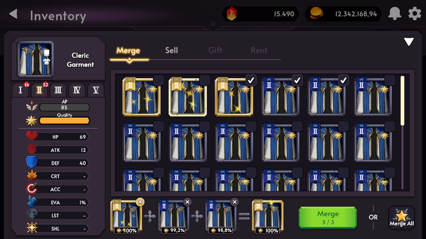 Inventory Detail View